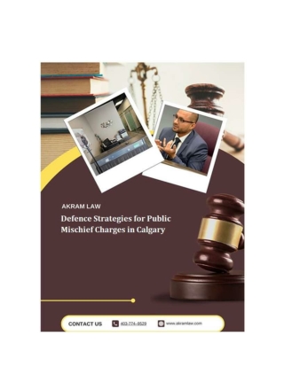 Defence Strategies for Public Mischief Charges in Calgary