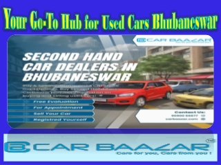 Your Go-To Hub for Used Cars Bhubaneswar