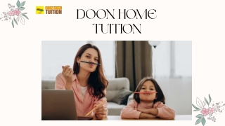 Doon Home Tuition Join Our Team of Expert Educators