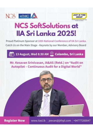 NCS SoftSolutions at IIA Sri Lanka 2025!