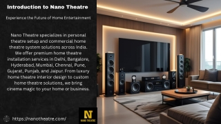 Nano Theatre – Premium Home Theatre Solutions Across India