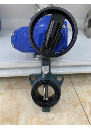 Van bướm điều khiển điện tay quay - vanbidien