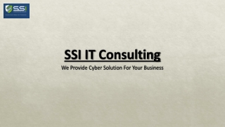 Expert IT Infrastructure Consulting Services in Barcelona | SSI IT Reliable Tech