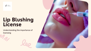 Lip Blushing License Training & Services at Lady Chebli Beauty Bar