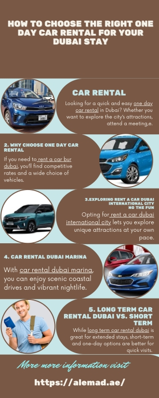 How to Choose the Right One Day Car Rental for Your Dubai Stay