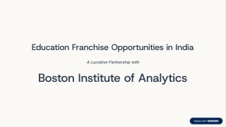 Great Education Franchise Opportunities