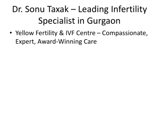 best infertility doctor in gurgaon