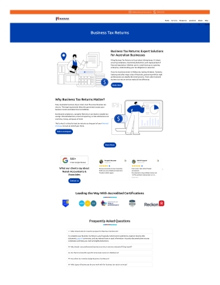 Business Tax Returns: Expert Solutions for Australian Businesses