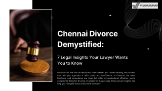 Chennai Divorce Demystified 7 Legal Insights Your Lawyer Wants You to Know