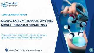 global barium titanate crystals market