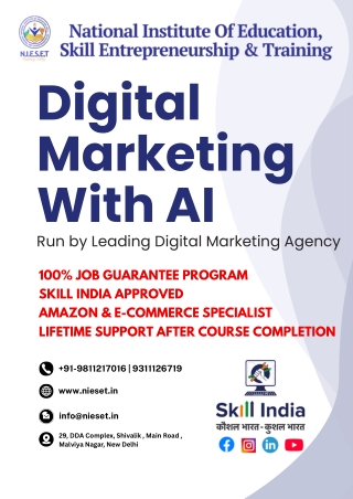 Digital Marketing Course Brochure