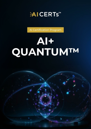 Accelerate Your Tech Career with Professional AI Quantum Certification