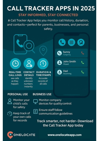 Best Call Tracker App 2025 – Track Calls Easily & Securely