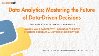 Data Analytics Course in Coimbatore – Login360