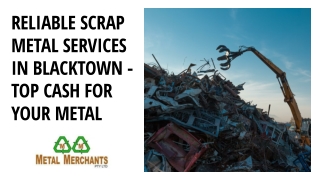 _Reliable Scrap Metal Services in Blacktown - Top Cash for Your Metal