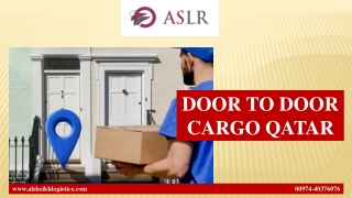 DOOR TO DOOR CARGO QATAR