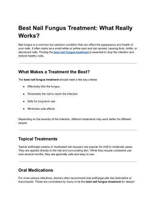 Best Nail Fungus Treatment_ What Really Works (1)