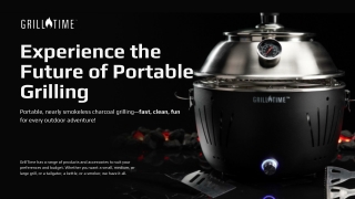 Live2Grill – The Tailgater GT Series: Portable Charcoal Grilling, Reinvented