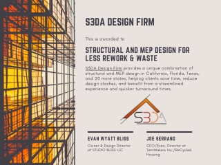 Structural and MEP Design for Minimal Rework and Waste