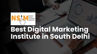 Best Digital Marketing Institute in South Delhi