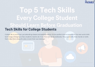 Top 5 Tech Skills Every College Student Should Learn With Graduation