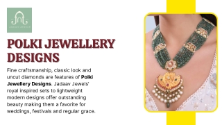 Polki Jewellery Designs