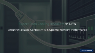 Expert Data Cabling Installers in DFW