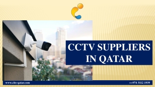 CCTV SUPPLIERS IN QATAR