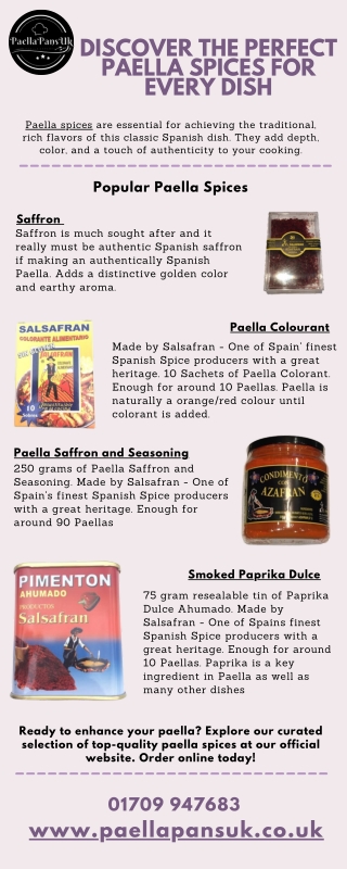 Discover Authentic Spanish Paella Spices for True Flavor
