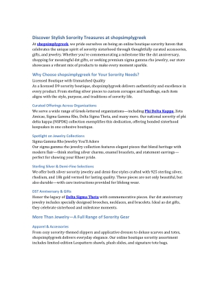 Sigma Gamma Rho Jewelry, DST Anniversary Gifts & Silver Sorority Jewelry at Onli