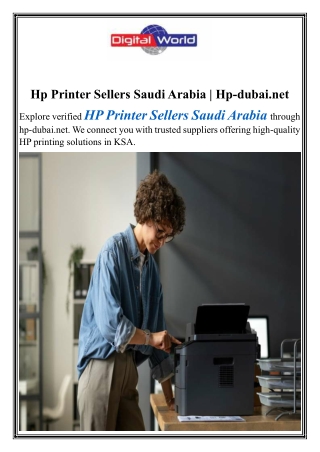 Hp Printer Sellers Saudi Arabia  Hp-dubai.net