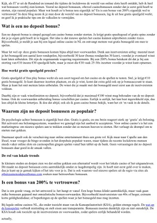 Is een bonus van 200% te vertrouwen?