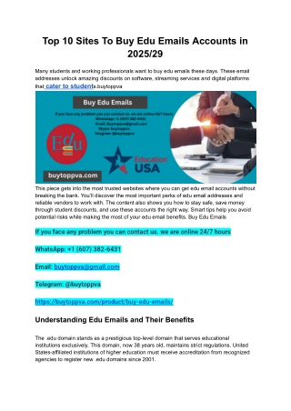 Top 10 Sites To Buy Edu Emails Accounts in 2025_29