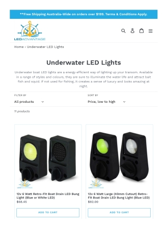 Underwater Boat Lights