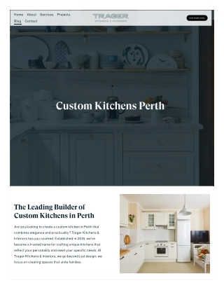 Custom Kitchens Perth