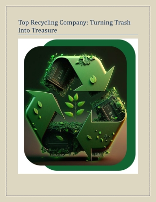 Top Recycling Company