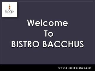 Restaurants near me - BISTRO BACCHUS