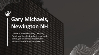 Gary Michaels (Newington, NH) - A Detail-Driven Developer