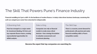 financial modelling course in pune