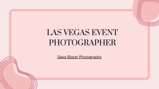 Event Photographer Las Vegas