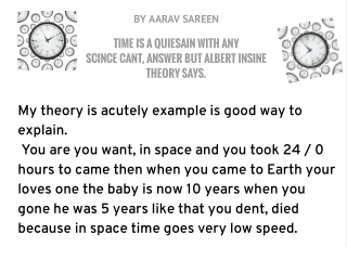 Time travel theory