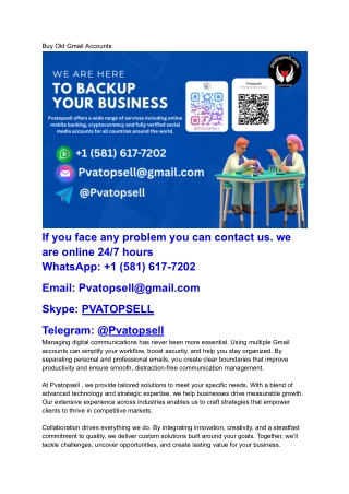 Why Businesses Prefer Aged Gmail Accounts