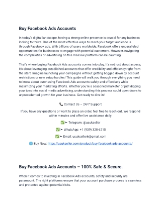 Buy Facebook Ads Account and Set a Budget _ Meta for Business