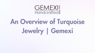 An Overview of Turquoise Jewelry  Gemexi