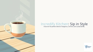 Incredify Kitchen Premium Ceramic Coffee Mugs - Ergonomic, Durable & Stylish for Everyday Use