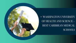 Washington University of Health and Science – Best Caribbean Medical Schools