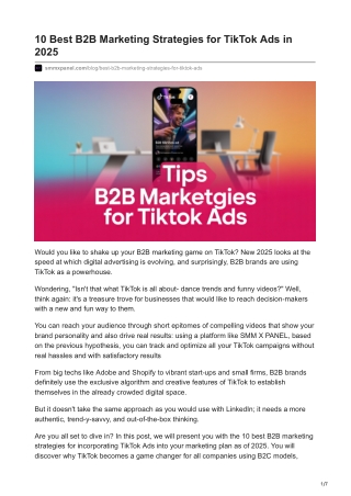 ten-best-b2b-marketing-strategies-for-tiktok-ads-in-2025