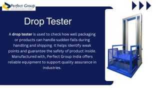 Drop Tester