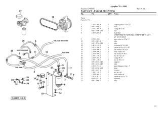 Deutz Fahr agroplus 70 Tractor Parts Catalogue Manual Instant Download (SN 5001 and up)