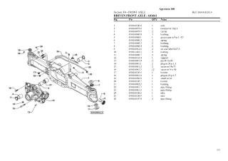 Deutz Fahr agrotron 180 new Tractor Parts Catalogue Manual Instant Download